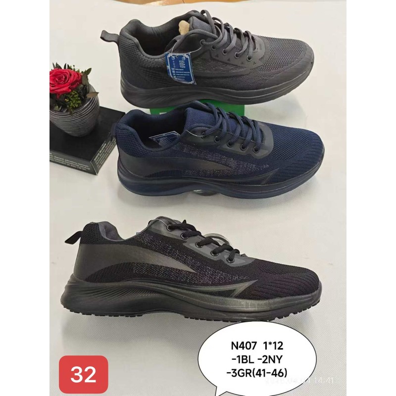Buty Sportowe MĘSKIE (41-46,12par)Kolor Jak na zdzięciu