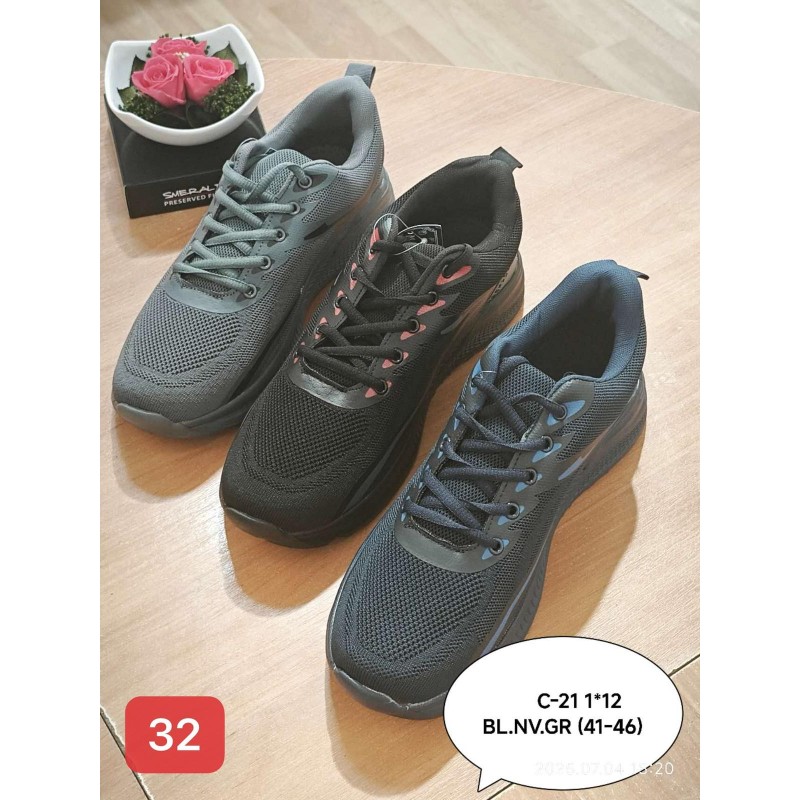 Buty Sportowe MĘSKIE (41-46,12par)Kolor Jak na zdzięciu
