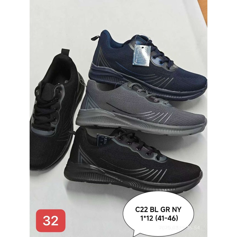 Buty Sportowe MĘSKIE (41-46,12par)Kolor Jak na zdzięciu