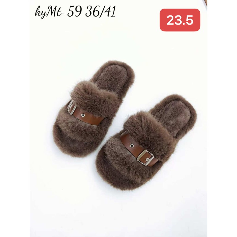 Buty Kapcie DAMSKIE (36-41,12par)Kolor Jak na zdzięciu