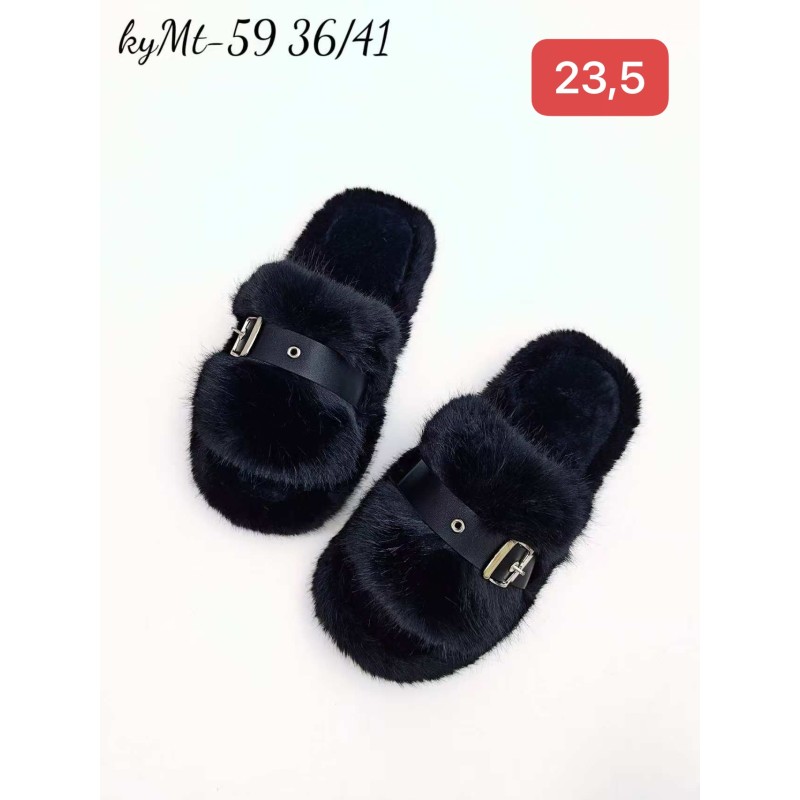 Buty Kapcie DAMSKIE (36-41,12par)Kolor Jak na zdzięciu