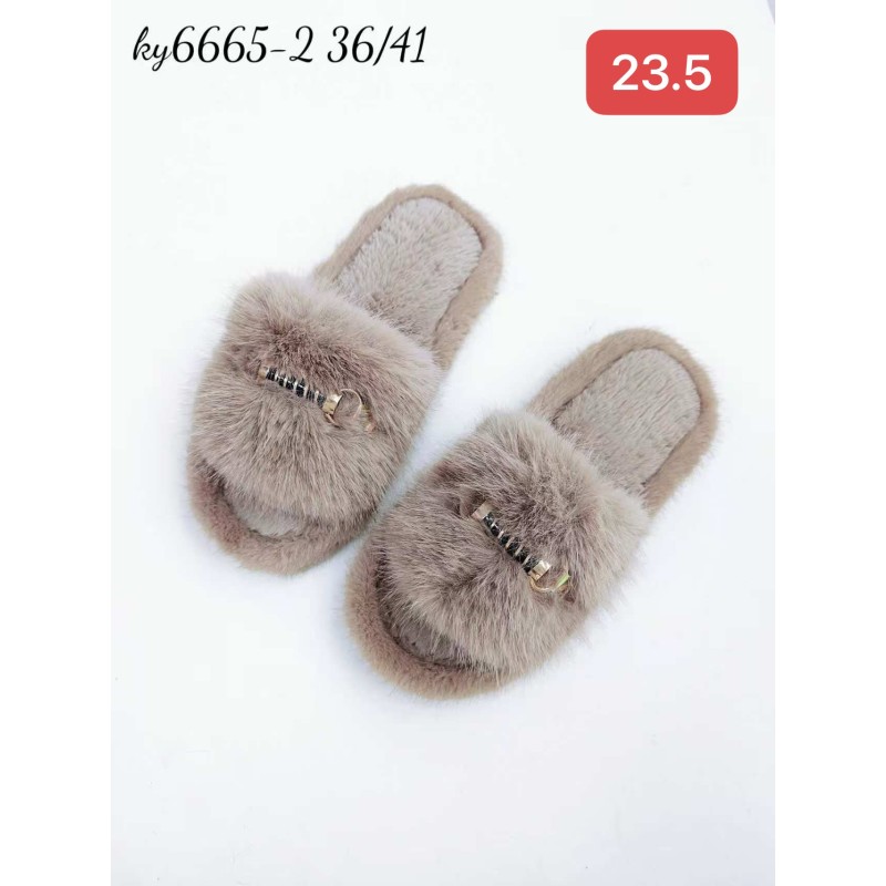 Buty Kapcie DAMSKIE (36-41,12par)Kolor Jak na zdzięciu