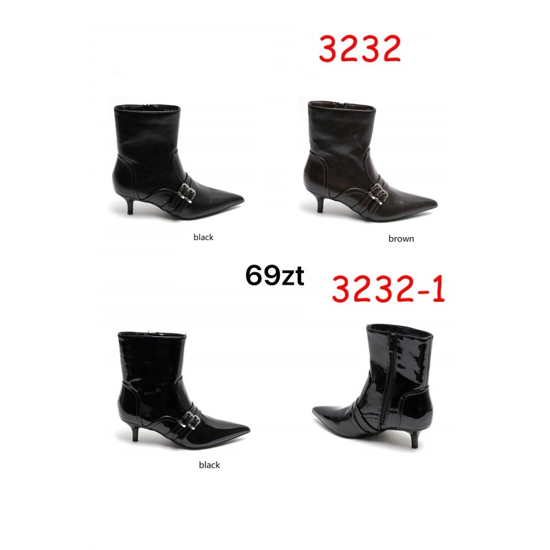 Buty Botki DAMSKIE (36-41,12par)Kolor Jak na zdzięciu