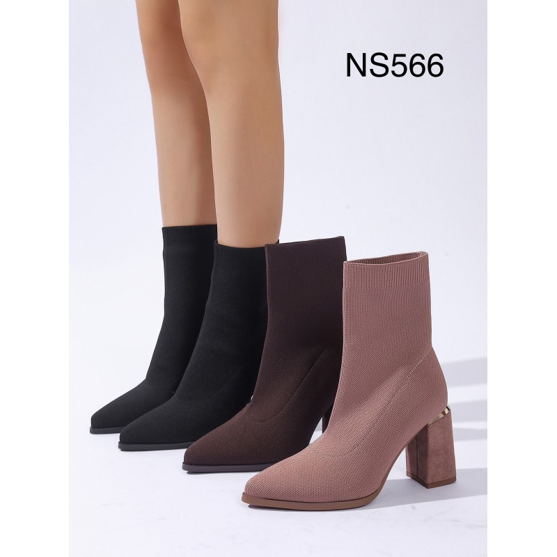 Buty Botki DAMSKIE (36-41,12par)Kolor Jak na zdzięciu