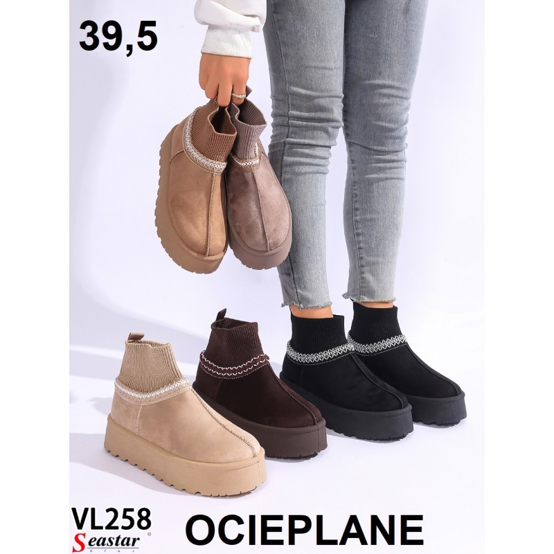 Buty Botki DAMSKIE (36-41,12par)Kolor Jak na zdzięciu