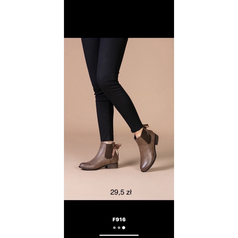 Buty Botki DAMSKIE (36-41,12par)Kolor Jak na zdzięciu