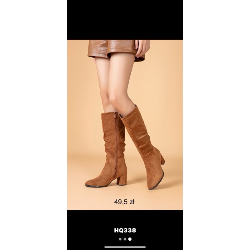 Buty Botki DAMSKIE (36-41,12par)Kolor Jak na zdzięciu