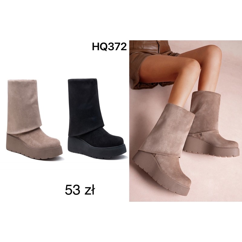 Buty Botki DAMSKIE (36-41,12par)Kolor Jak na zdzięciu