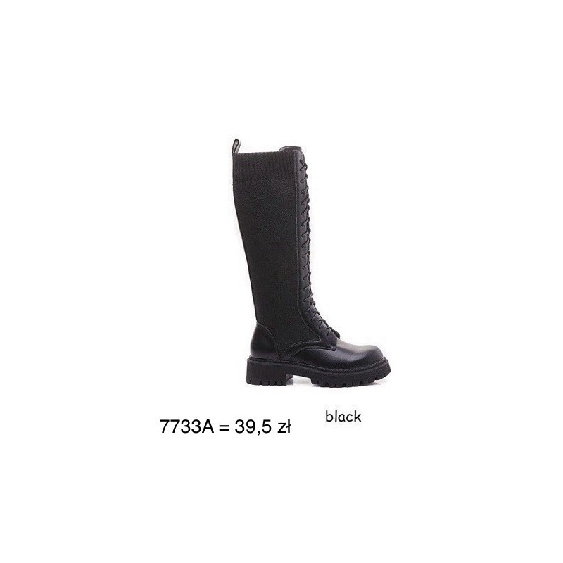 Buty Botki DAMSKIE (36-41,12par)Kolor Jak na zdzięciu