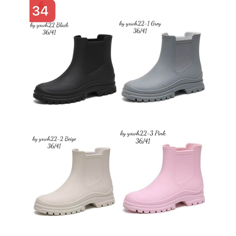 Buty Botki DAMSKIE (36-41,12par)Kolor Jak na zdzięciu