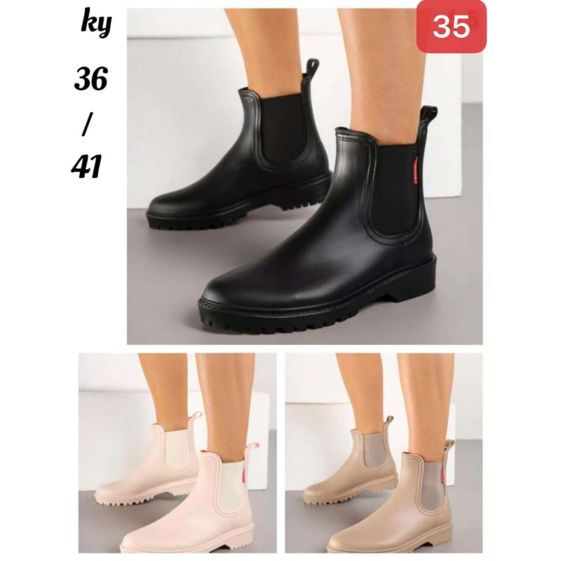 Buty Botki DAMSKIE (36-41,12par)Kolor Jak na zdzięciu