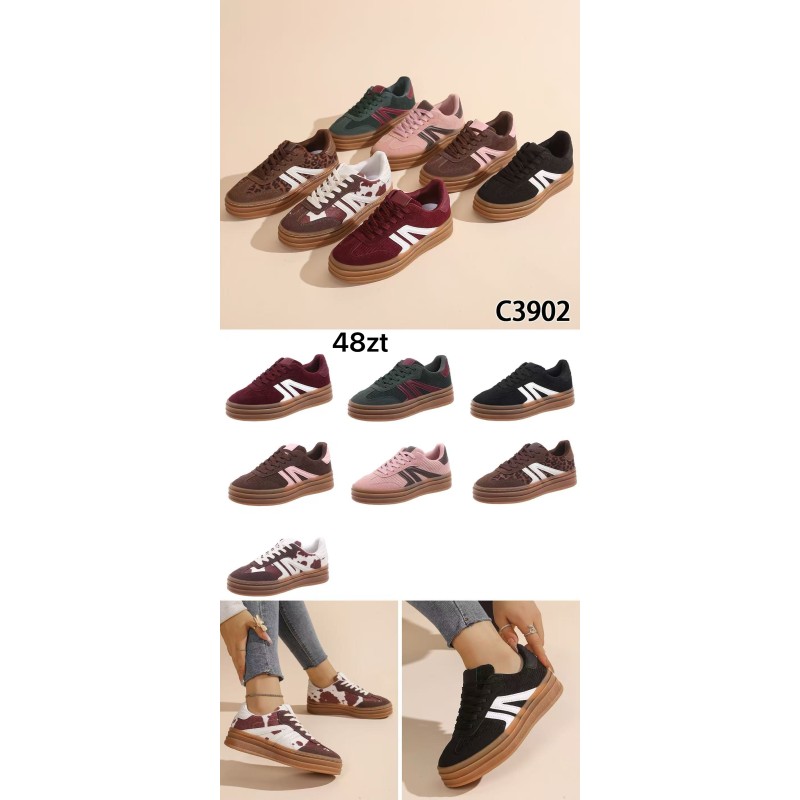 Buty Sportowe DAMSKIE (36-41,12par)Kolor Jak na zdzięciu