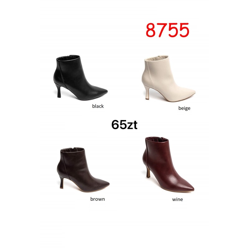 Buty Botki DAMSKIE (36-41,12par)Kolor Jak na zdzięciu