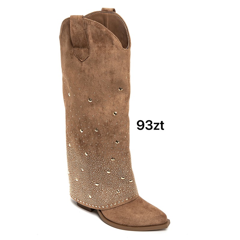 Buty Botki DAMSKIE (36-41,12par)Kolor Jak na zdzięciu