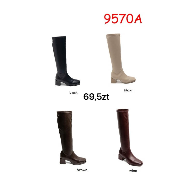 Buty Botki DAMSKIE (36-41,12par)Kolor Jak na zdzięciu