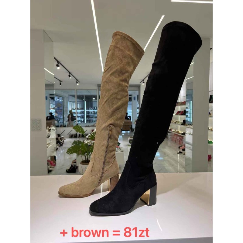 Buty Botki DAMSKIE (36-41,12par)Kolor Jak na zdzięciu