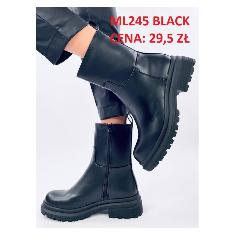 Buty Botki DAMSKIE (36-41,12par)Kolor Jak na zdzięciu