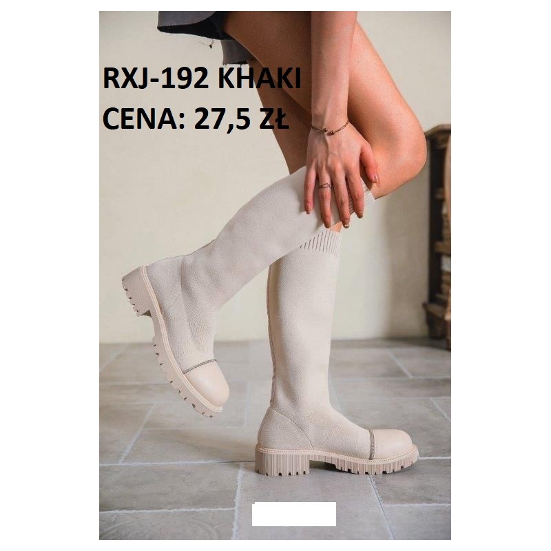 Buty Botki DAMSKIE  (36-41,12par)Kolor Jak na zdzięciu