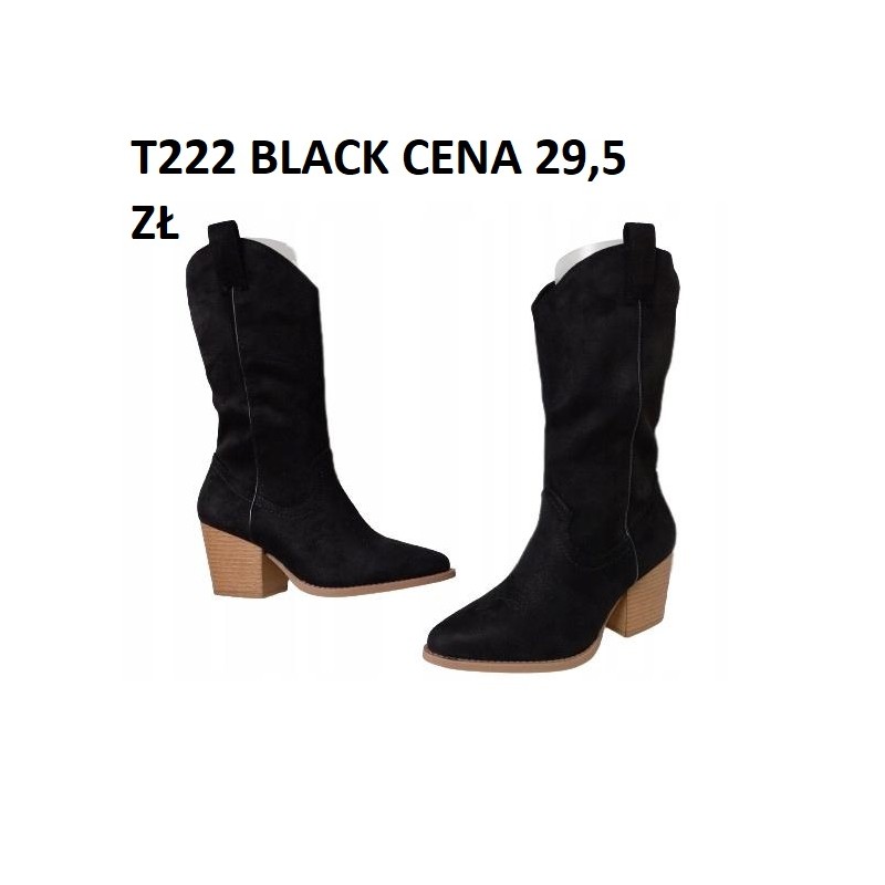 Buty Botki DAMSKIE (36-41,12par)Kolor Jak na zdzięciu