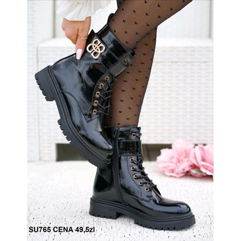 Buty Botki DAMSKIE (36-41,12par)Kolor Jak na zdzięciu