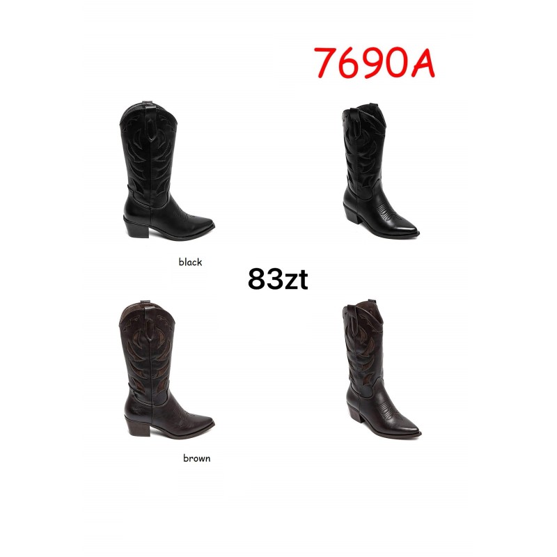 Buty Botki DAMSKIE (36-41,12par)Kolor Jak na zdzięciu