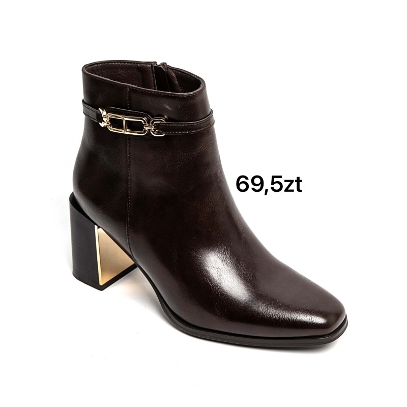 Buty Botki DAMSKIE (36-41,12par)Kolor Jak na zdzięciu