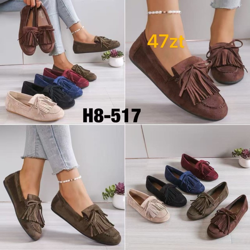 Buty Półbuty DAMSKIE (36-41,12par)Kolor Jak na zdzięciu