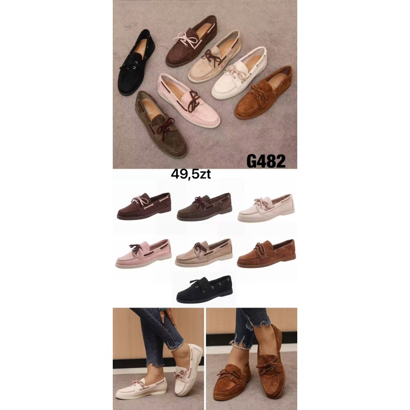 Buty Półbuty DAMSKIE (36-41,12par)Kolor Jak na zdzięciu
