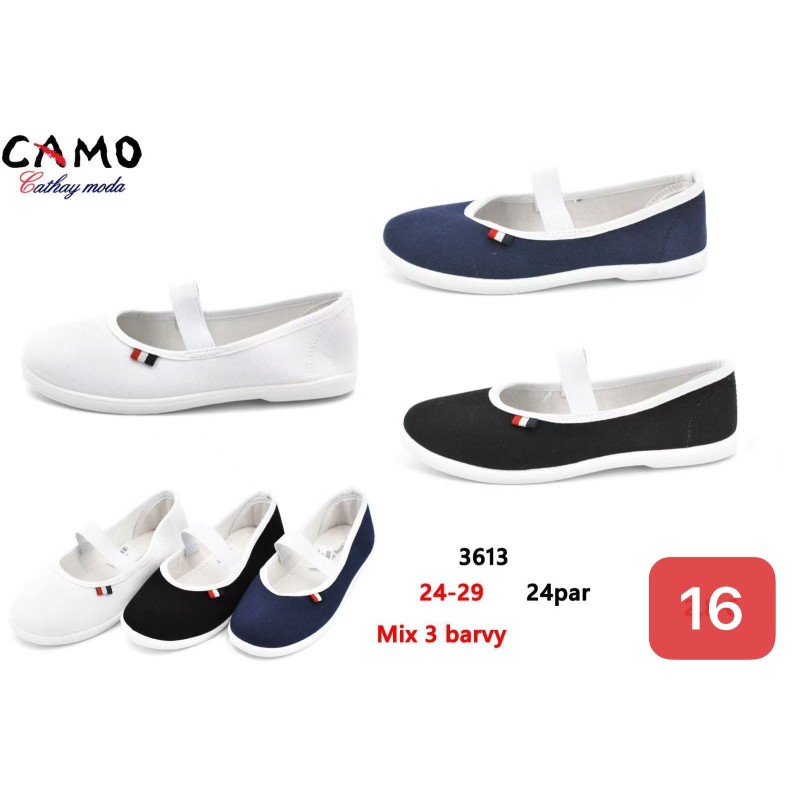 Buty Baleriny DAMSKIE (36-41,12par)Kolor Jak na zdzięciu