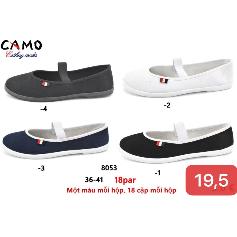 Buty Baleriny DAMSKIE (36-41,12par)Kolor Jak na zdzięciu