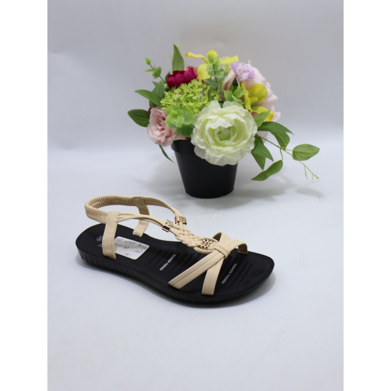 Sandały DAMSKIE . SIZE: 37/39 (12 PAR/PACZKA) KOLOR JAK NA ZDZIĘCIU