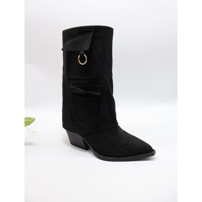 BOTKI DAMSKIE . SIZE: 36/41 (12 PAR/PACZKA) KOLOR JAK NA ZDZIĘCIU