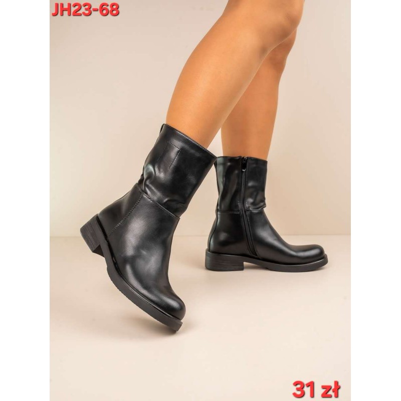 Buty Botki DAMSKIE (36-41,12par)Kolor Jak na zdzięciu