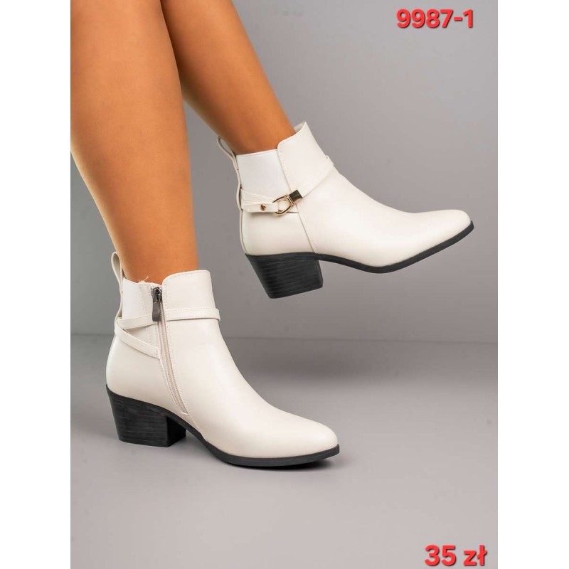 Buty Botki DAMSKIE (36-41,12par)Kolor Jak na zdzięciu