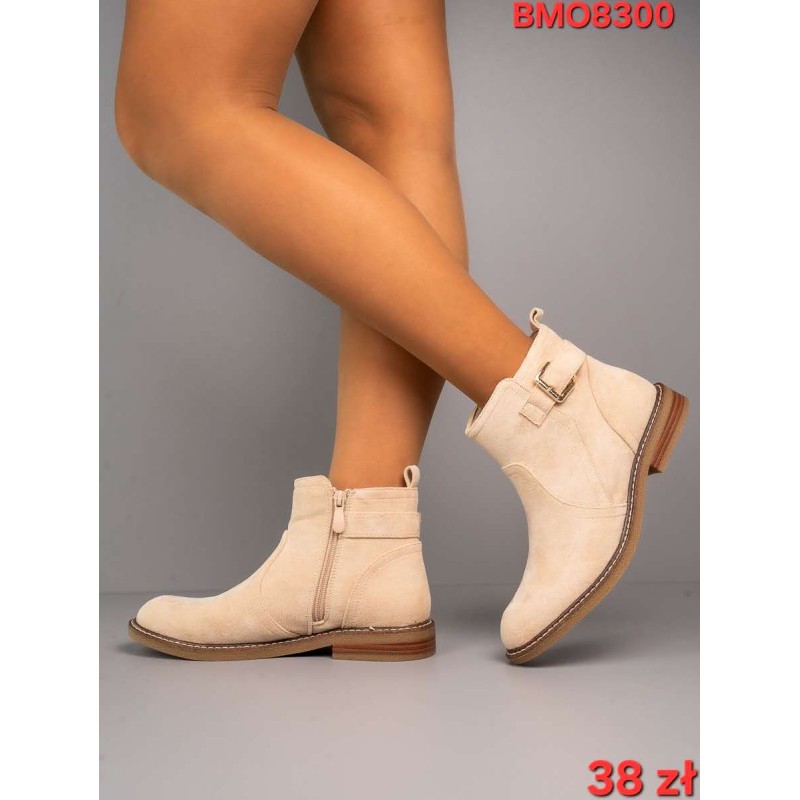 Buty Botki DAMSKIE (36-41,12par)Kolor Jak na zdzięciu