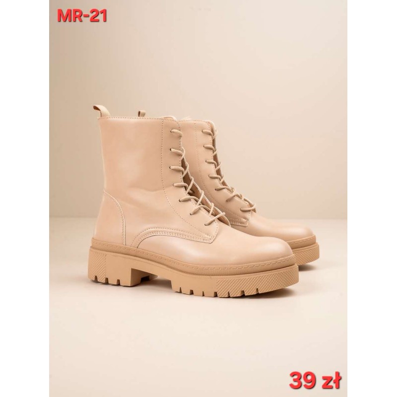 Buty Botki DAMSKIE (36-41,12par)Kolor Jak na zdzięciu