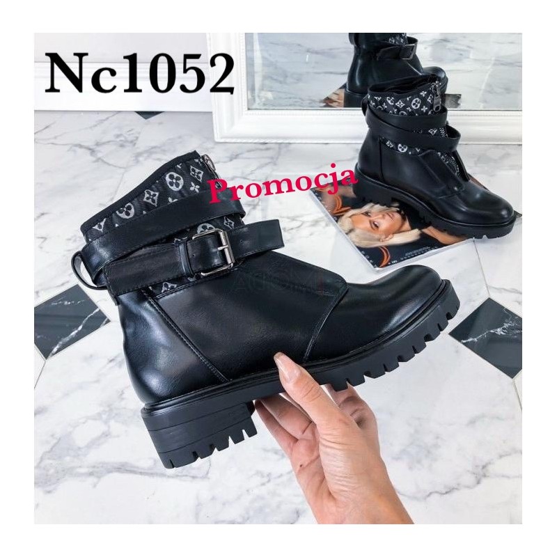 Buty Botki DAMSKIE(36-41,12par)Kolor Jak na zdzięciu