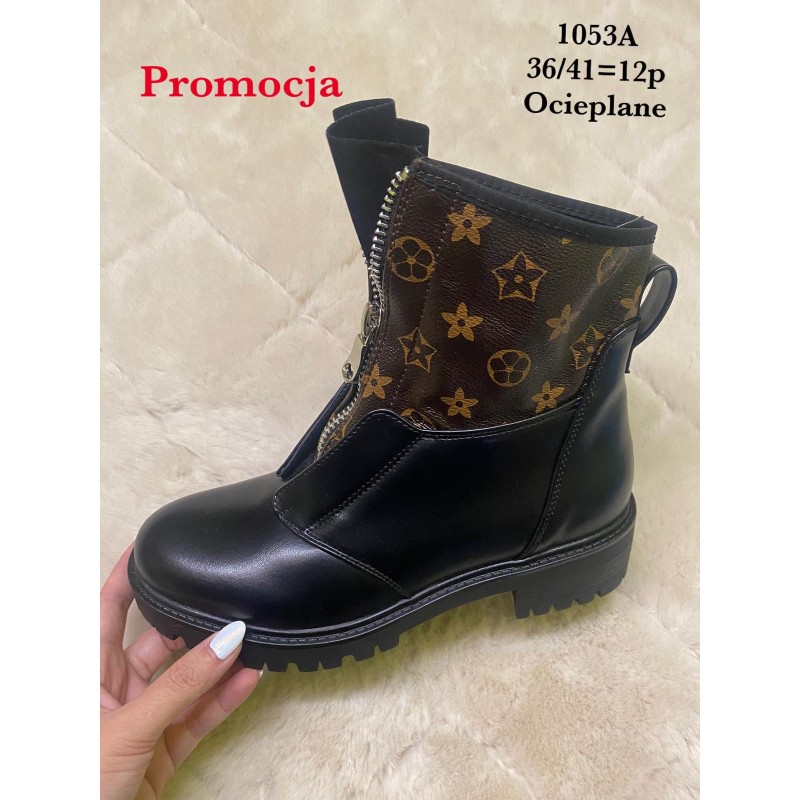 Buty Botki DAMSKIE(36-41,12par)Kolor Jak na zdzięciu