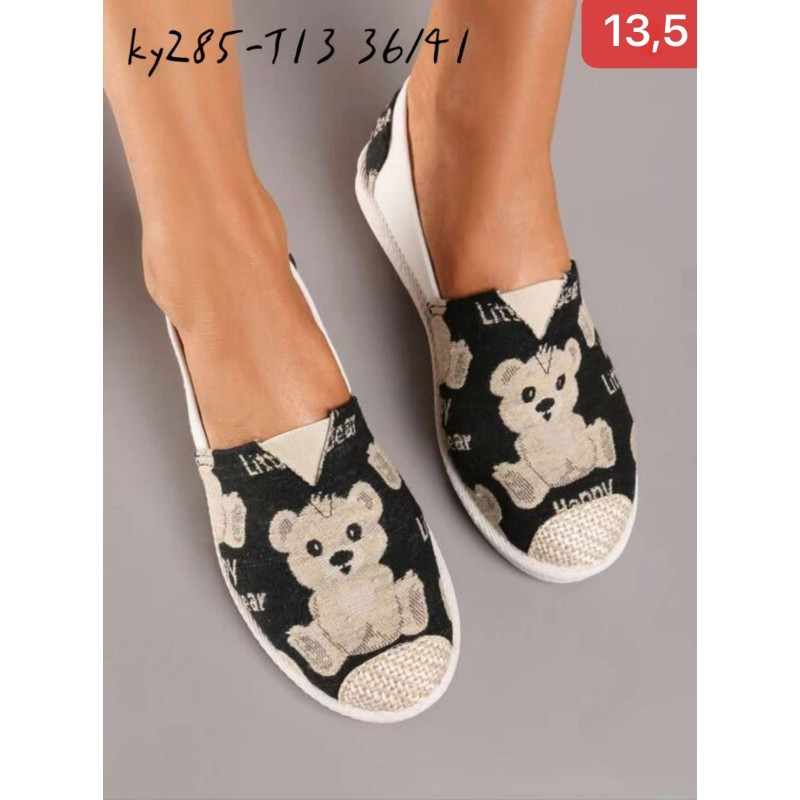 Buty Półbuty DAMSKIE (36-41,12par)Kolor Jak na zdzięciu