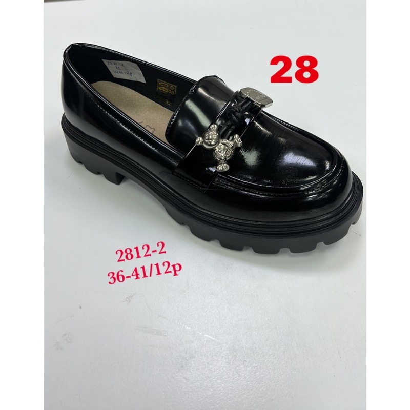 Buty Półbuty DAMSKIE (36-41,12par)Kolor Jak na zdzięciu