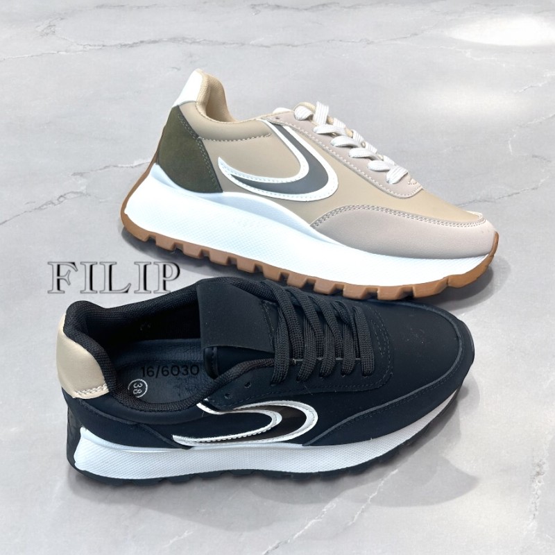 Buty Sportowe DAMSKIE (36-41,12par)Kolor Jak na zdzięciu