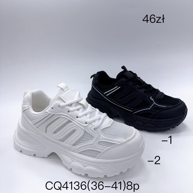 Buty Sportowe DAMSKIE  (36-41,8par)Kolor Jak na zdzięciu