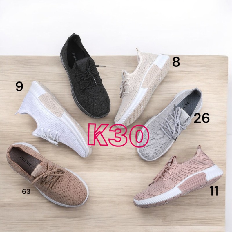 Buty Sportowe DAMSKIE (36-41,12par)Kolor Jak na zdzięciu