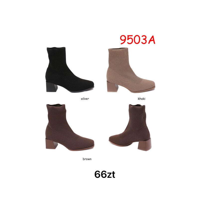 Buty Botki DAMSKIE (36-41,12par)Kolor Jak na zdzięciu
