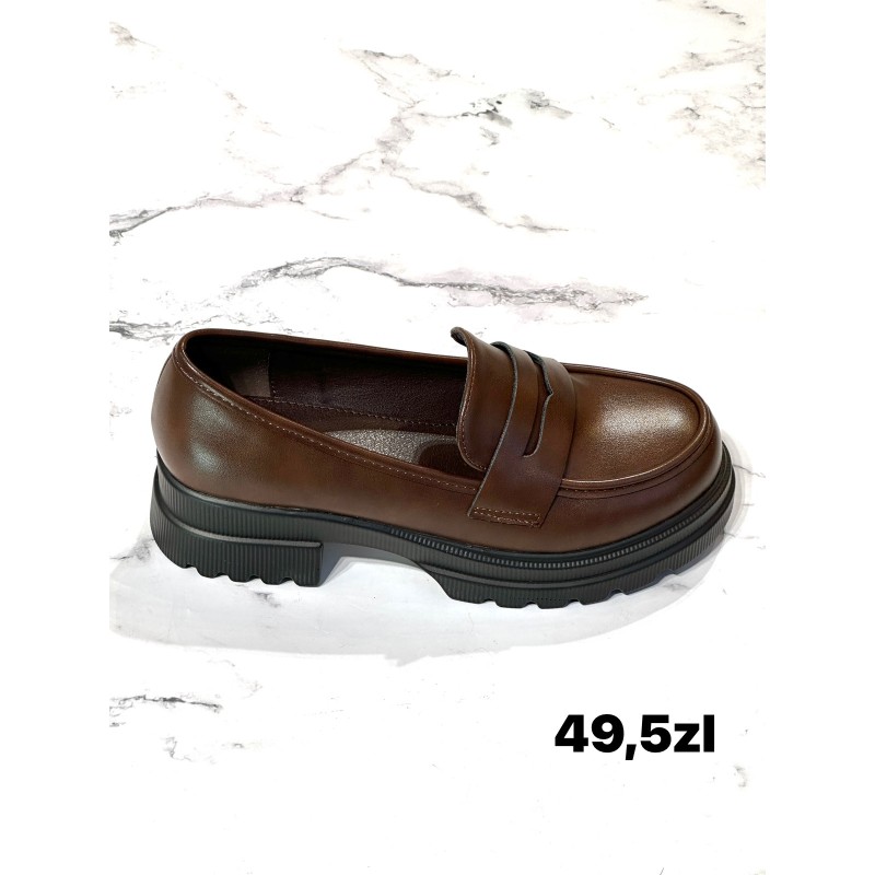 Buty Półbuty DAMSKIE (36-41,12par)Kolor Jak na zdzięciu