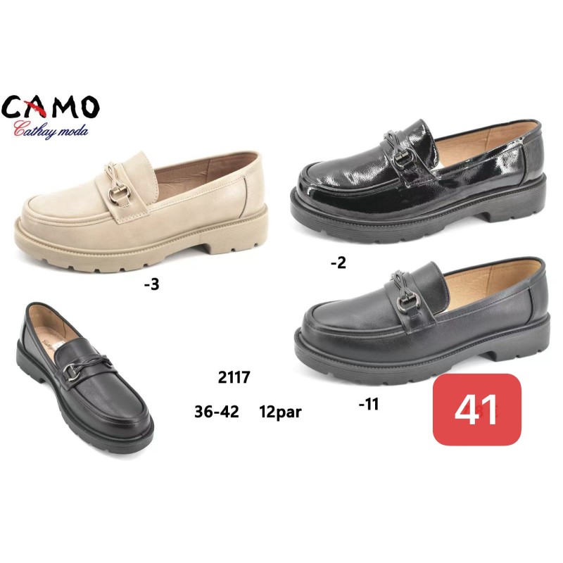 Buty Półbuty DAMSKIE (36-42,12par)Kolor Jak na zdzięciu