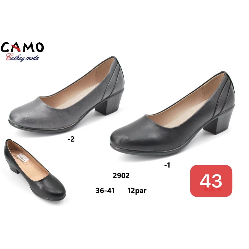 Buty Półbuty DAMSKIE (36-42,12par)Kolor Jak na zdzięciu
