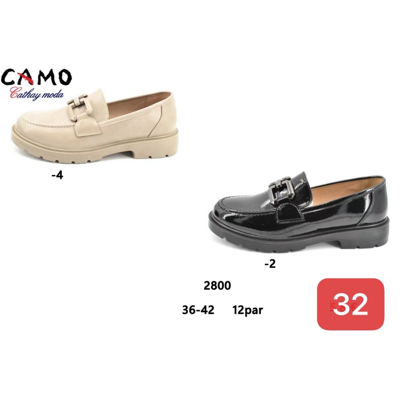Buty Półbuty DAMSKIE (36-42,12par)Kolor Jak na zdzięciu