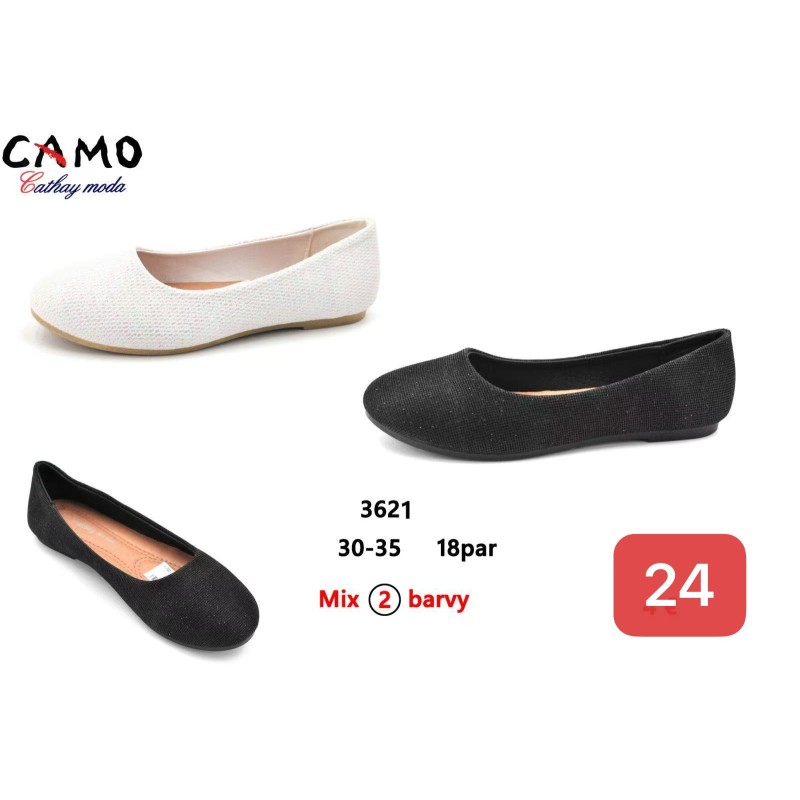 Buty Baleriny DZIECIĘCE(30-35,18par)Kolor Jak na zdzięciu