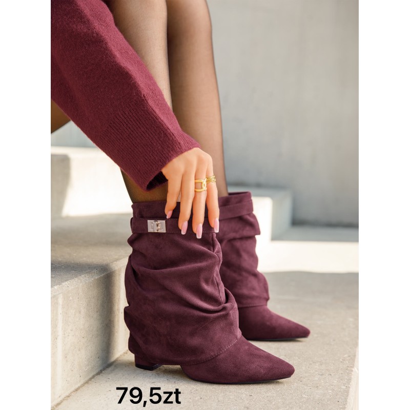 Buty Botki DAMSKIE (36-41,12par)Kolor Jak na zdzięciu